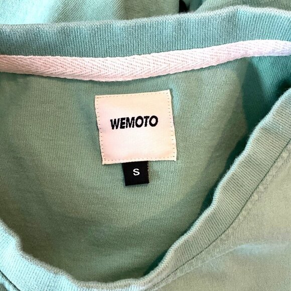 WEMOTO T Shirt Size S Green Lounge Chair Short Sleeve 100% Cotton Tee Men's - Picture 5 of 9